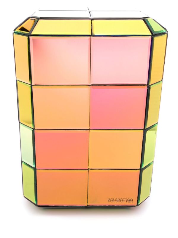 browns POLSPOTTEN Small Multicolour Pixel Pillar | Browns Decorative Objects