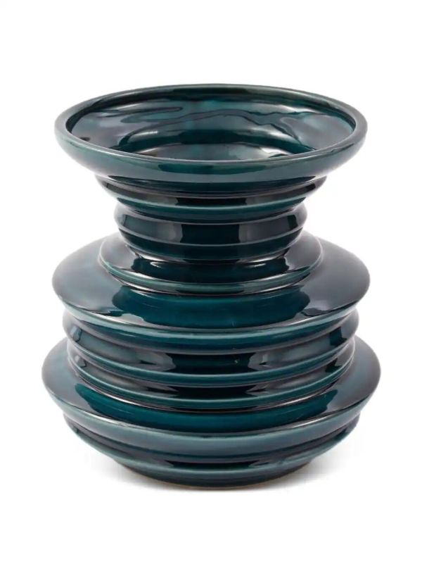browns POLSPOTTEN Stacked Plates vase (23cm) | Browns Homeware