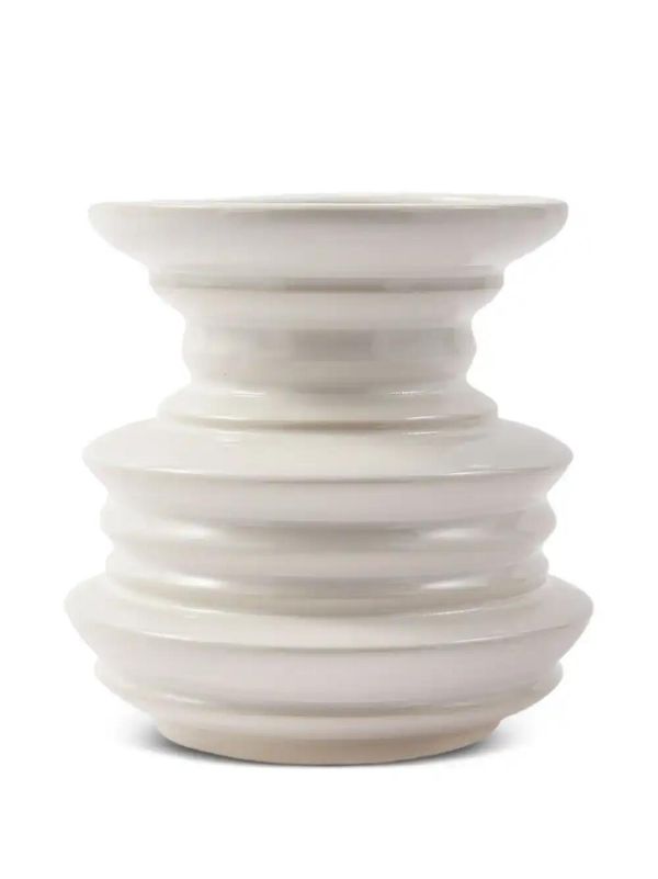 browns POLSPOTTEN Stacked Plates vase (23cm) | Browns Homeware