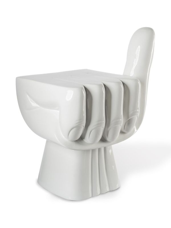 Browns POLSPOTTEN White Chair Fist | Browns Chairs & Stools