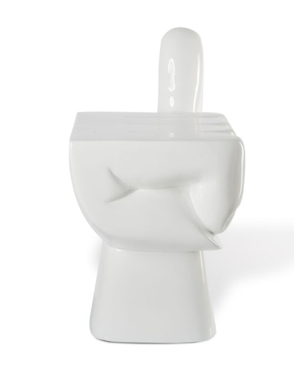 Browns POLSPOTTEN White Chair Fist | Browns Chairs & Stools