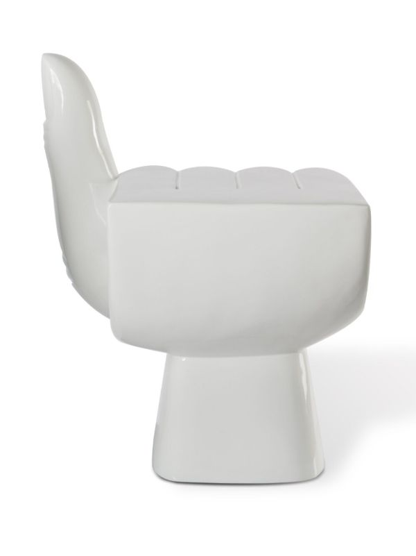 Browns POLSPOTTEN White Chair Fist | Browns Chairs & Stools