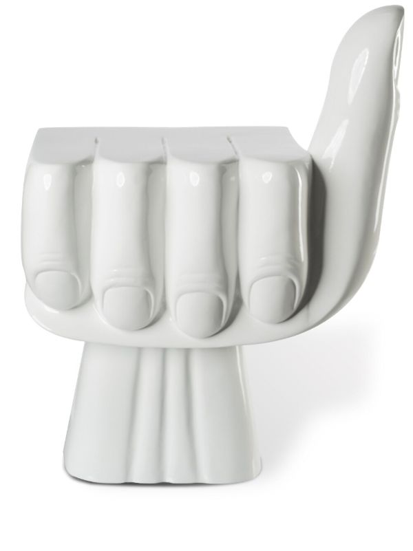 browns POLSPOTTEN White Chair Fist | Browns Chairs & Stools