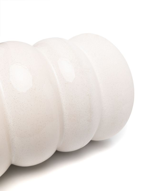 Browns POLSPOTTEN White Chubby Ceramic Stool | Browns Chairs & Stools