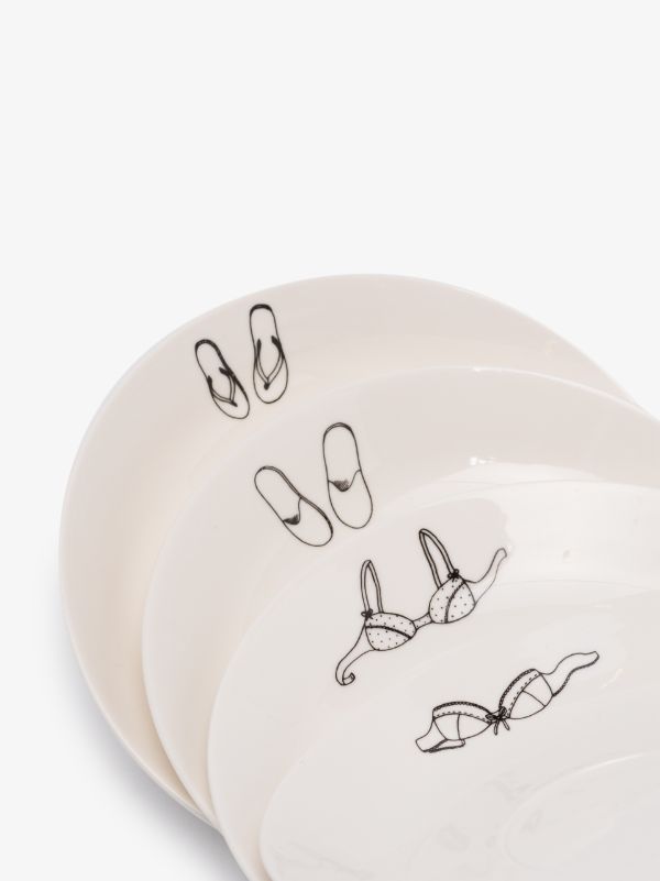 Browns POLSPOTTEN White Undressed Tea Set | Browns Cups & Tea Sets