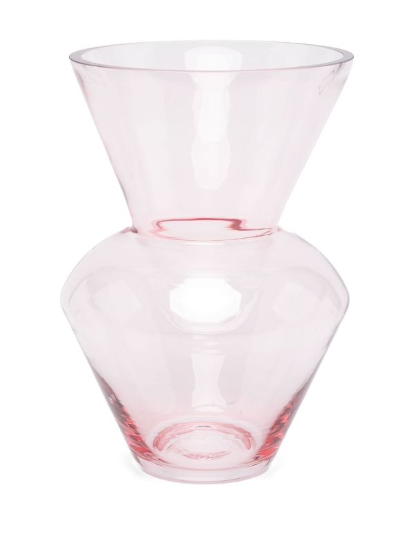 Browns POLSPOTTEN X Browns Pink Glass Vase | Browns Vases