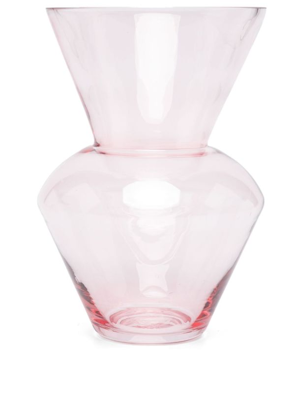 browns POLSPOTTEN x Browns Pink Glass Vase | Browns Vases