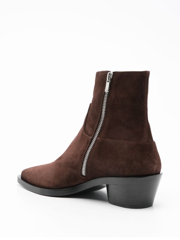 Browns Proenza Schouler 40mm Suede Ankle Boots | Browns Boots