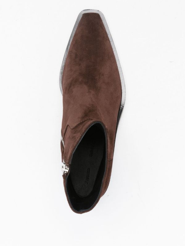 Browns Proenza Schouler 40mm Suede Ankle Boots | Browns Boots