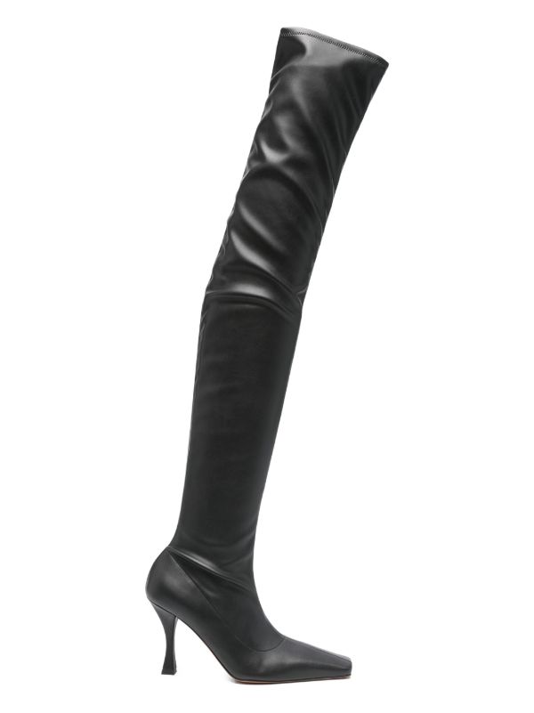 browns Proenza Schouler 95mm Trap knee-high boots | Browns Boots