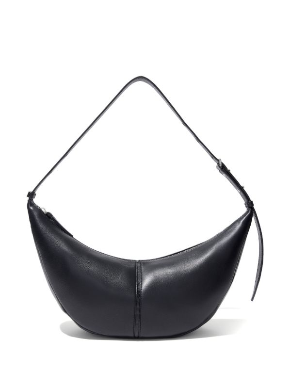 Browns Proenza Schouler Black Slide Leather Shoulder Bag | Browns Shoulder Bags