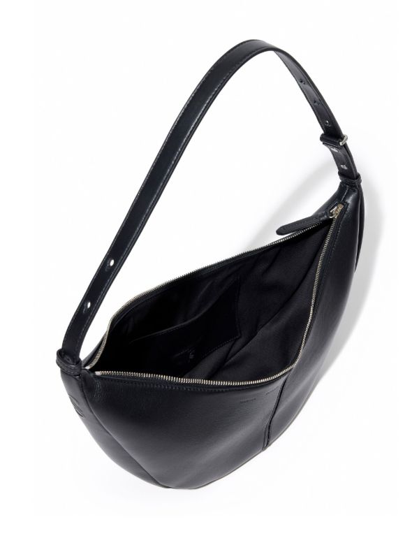 Browns Proenza Schouler Black Slide Leather Shoulder Bag | Browns Shoulder Bags