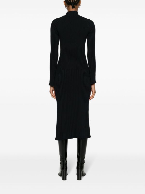 Browns Proenza Schouler Carmen Ribbed-knit Midi Dress | Browns Sweater Dresses