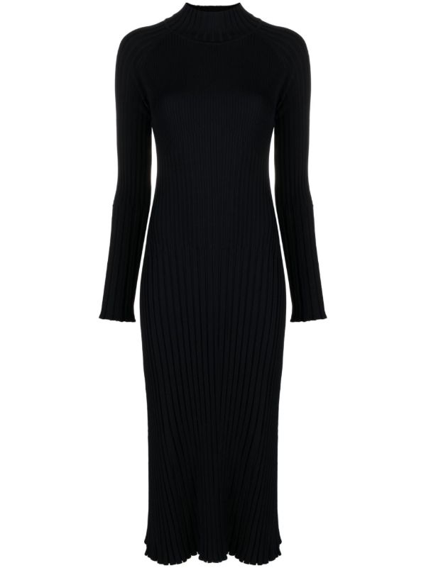 browns Proenza Schouler Carmen ribbed-knit midi dress | Browns Sweater Dresses