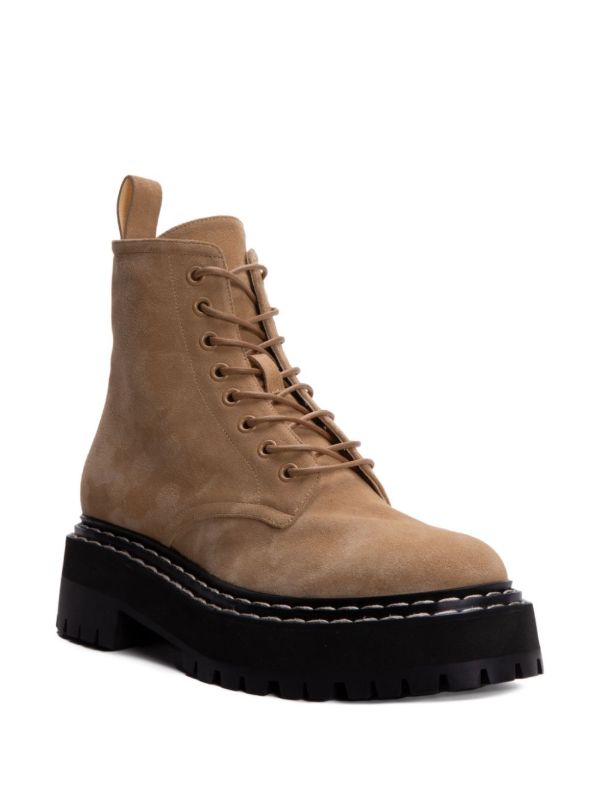 Browns Proenza Schouler Lace-up Suede Boots | Browns Boots