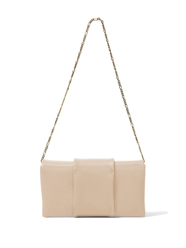 Browns Proenza Schouler Neutral Flip Leather Shoulder Bag | Browns Shoulder Bags