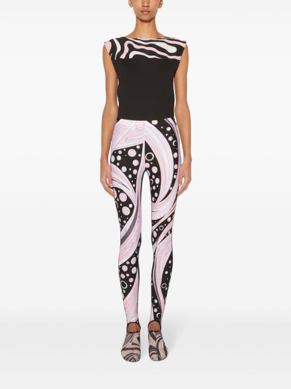 Browns PUCCI Fontane-print Performance Leggings | Browns Performance Leggings