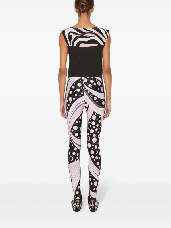 Browns PUCCI Fontane-print Performance Leggings | Browns Performance Leggings