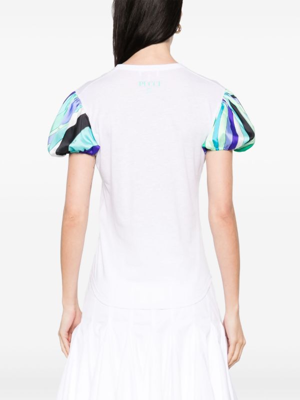 Browns PUCCI Iride-print Detail T-shirt | Browns T-Shirts & Jersey Shirts