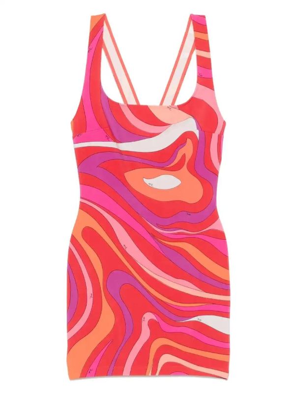 browns PUCCI Iride-print mini dress | Browns Day Dresses