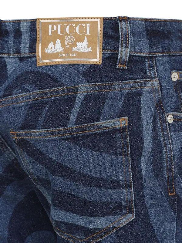 Browns PUCCI Marmo-print Flared Jeans | Browns Flares & Bell Bottom Jeans