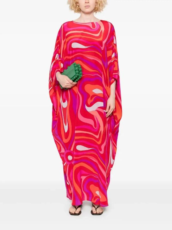 Browns PUCCI Marmo-print Maxi Dress | Browns Day Dresses