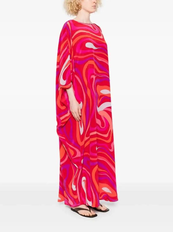 Browns PUCCI Marmo-print Maxi Dress | Browns Day Dresses