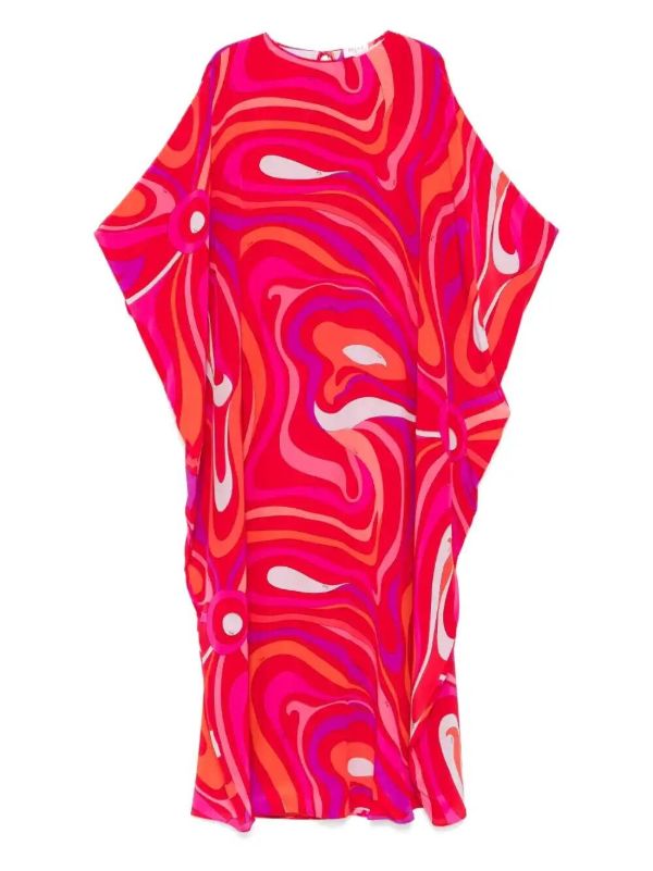 browns PUCCI Marmo-print maxi dress | Browns Day Dresses