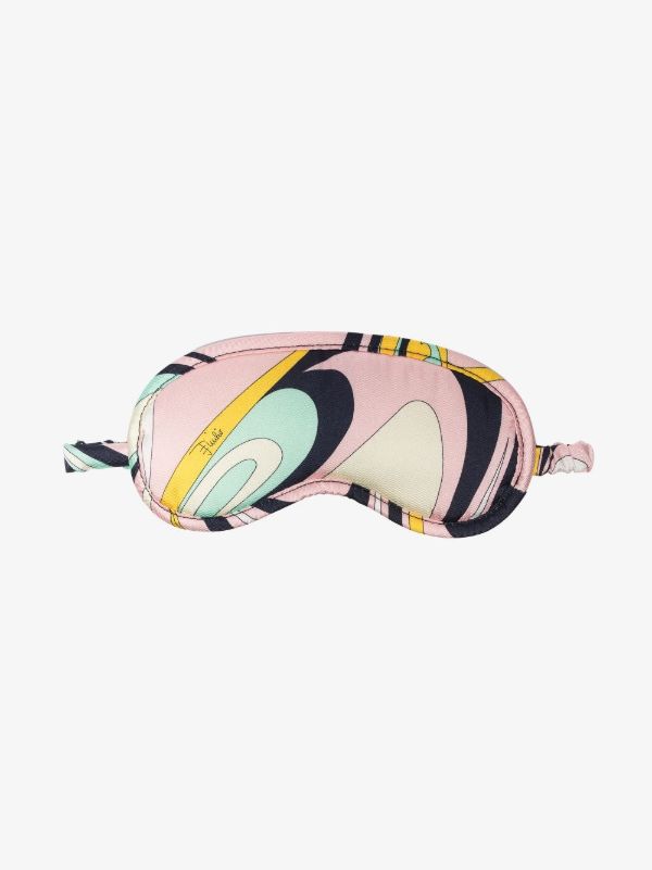 browns PUCCI pink Onde-print eye mask | Browns Sleep Accessories