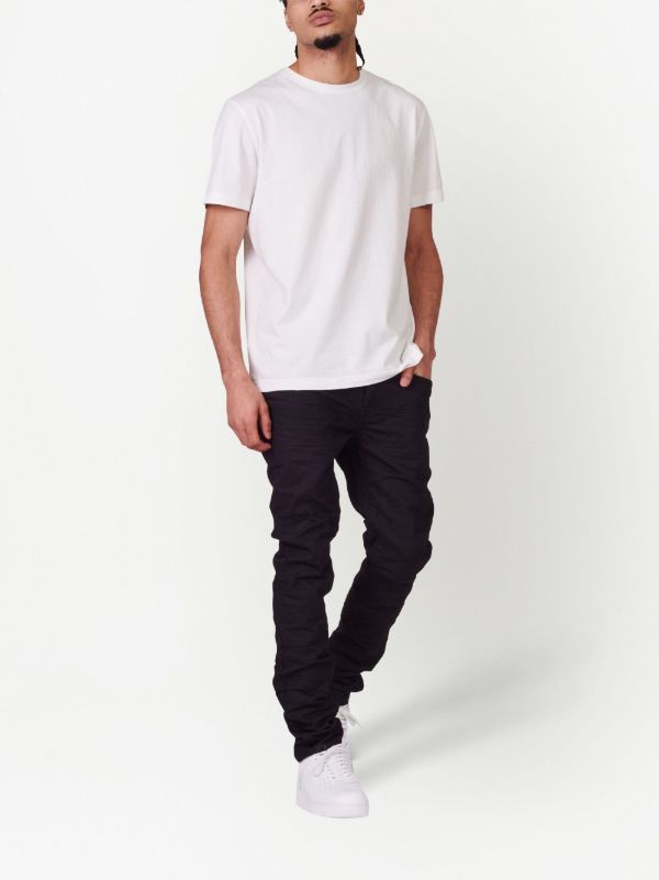 Browns Purple Brand Black P001 Low-Rise Skinny Jeans | Browns Slim-Fit Jeans