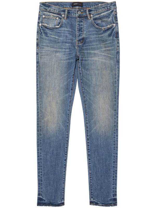 browns Purple Brand Blue P005 One Year Slim Jeans | Browns Slim-Fit Jeans