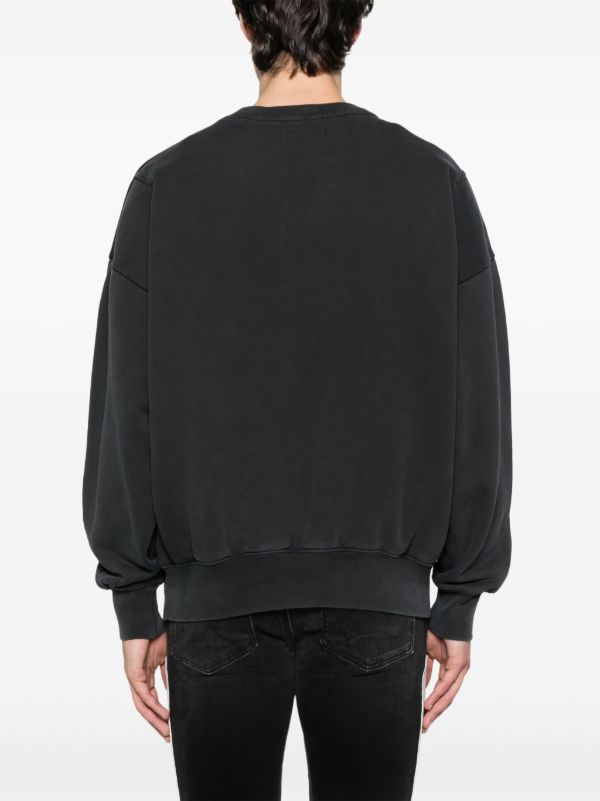 Browns Purple Brand Crew-neck Fleece Sweatshirt | Browns Sweaters