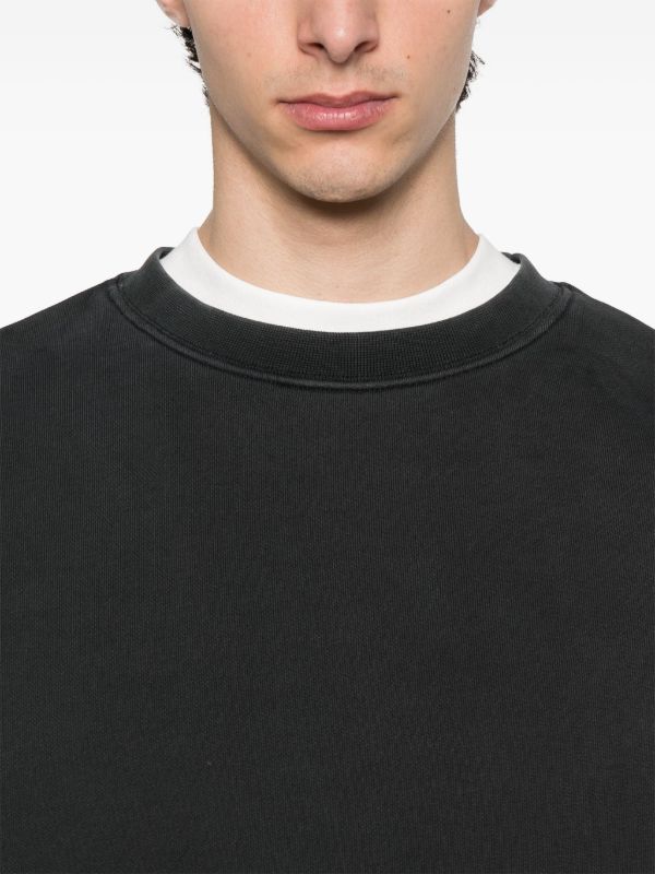 Browns Purple Brand Crew-neck Fleece Sweatshirt | Browns Sweaters