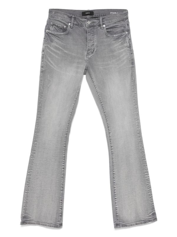 browns Purple Brand Flare Stormy Sky jeans | Browns Slim-Fit Jeans