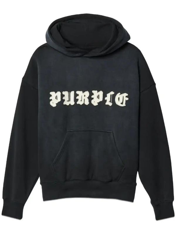 browns Purple Brand logo-patch hoodie | Browns Hoodies