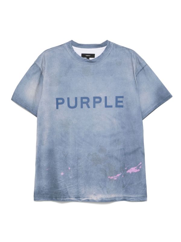 browns Purple Brand logo-print T-shirt | Browns T-Shirts