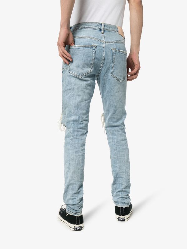 Browns Purple Brand P002 Blowout Tapered Jeans | Browns Slim-Fit Jeans