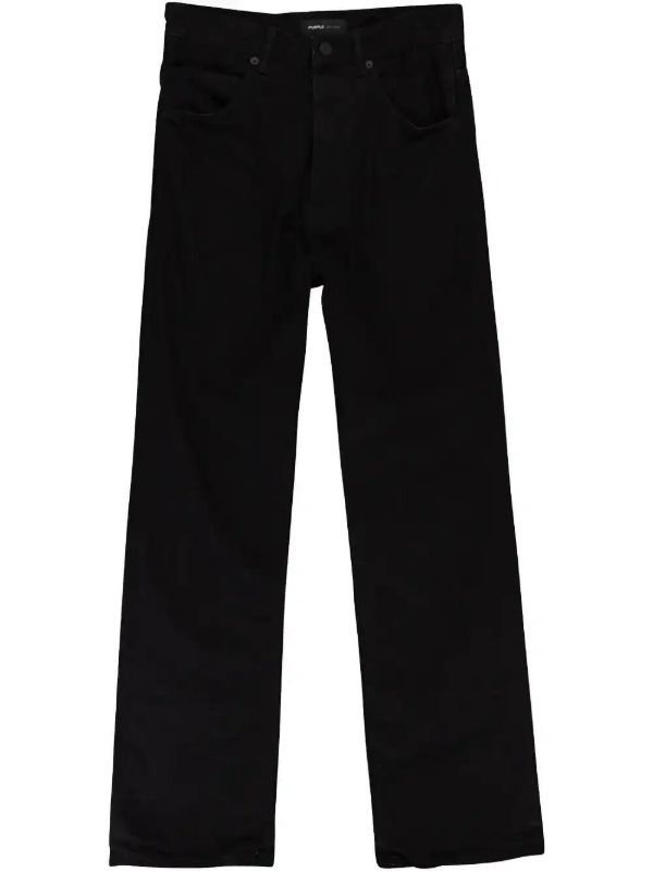 browns Purple Brand P018 Rinse Clean Relaxed-Fit Jeans