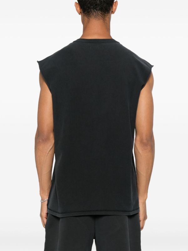 Browns Purple Brand Textured Jersey Tank Top | Browns Vests & Tank Tops