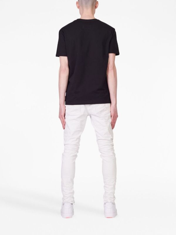 Browns Purple Brand White P001 Crinkled Slim Jeans | Browns Slim-Fit Jeans