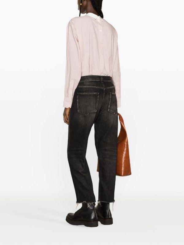 Browns R13 Black Tobi Joy Straight Jeans | Browns Straight-Leg Jeans