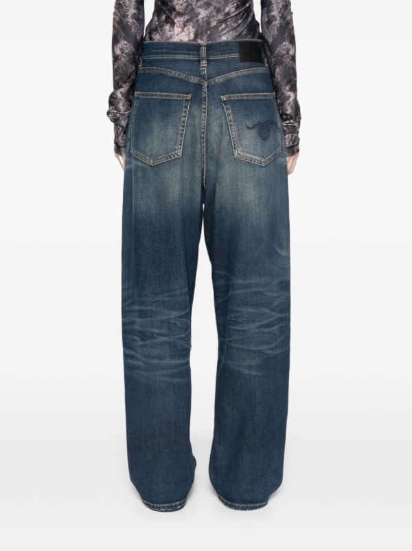 Browns R13 Blue X-Boyfriend Jeans | Browns Straight-Leg Jeans