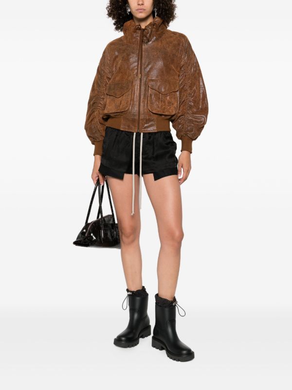 Browns R13 Leather Bomber Jacket | Browns Leather Jackets