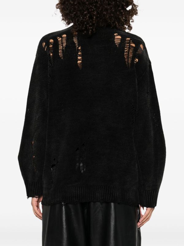 Browns R13 Raw-cut Fine-knit Cardigan | Browns Cardigans