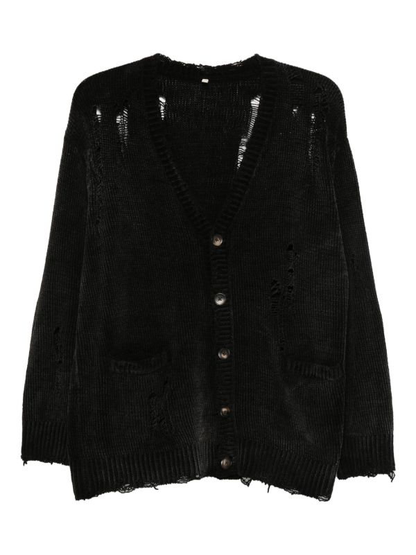 browns R13 raw-cut fine-knit cardigan | Browns Cardigans