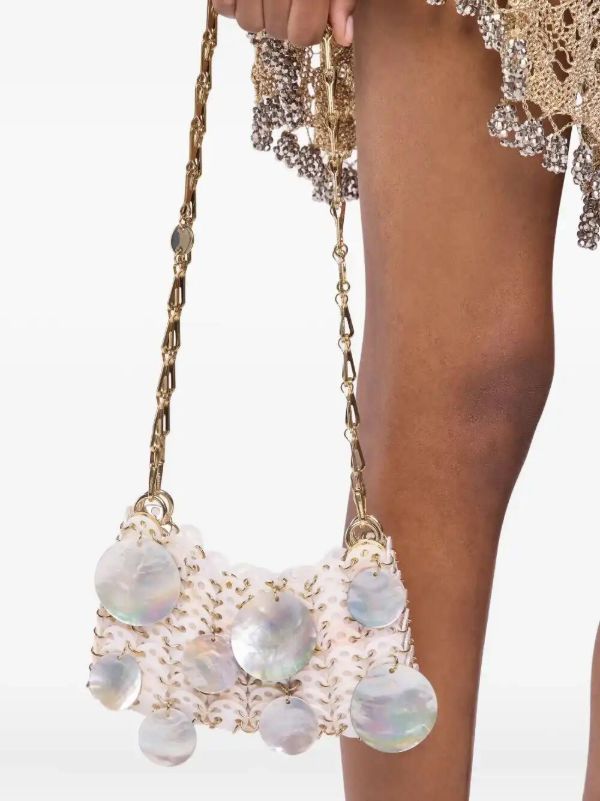 Browns Rabanne Nano 1969 Shoulder Bag | Browns Shoulder Bags