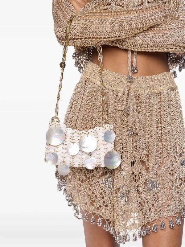 Browns Rabanne Nano 1969 Shoulder Bag | Browns Shoulder Bags