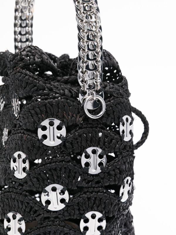 Browns Rabanne Raffia Bucket Bag | Browns Bucket Bags
