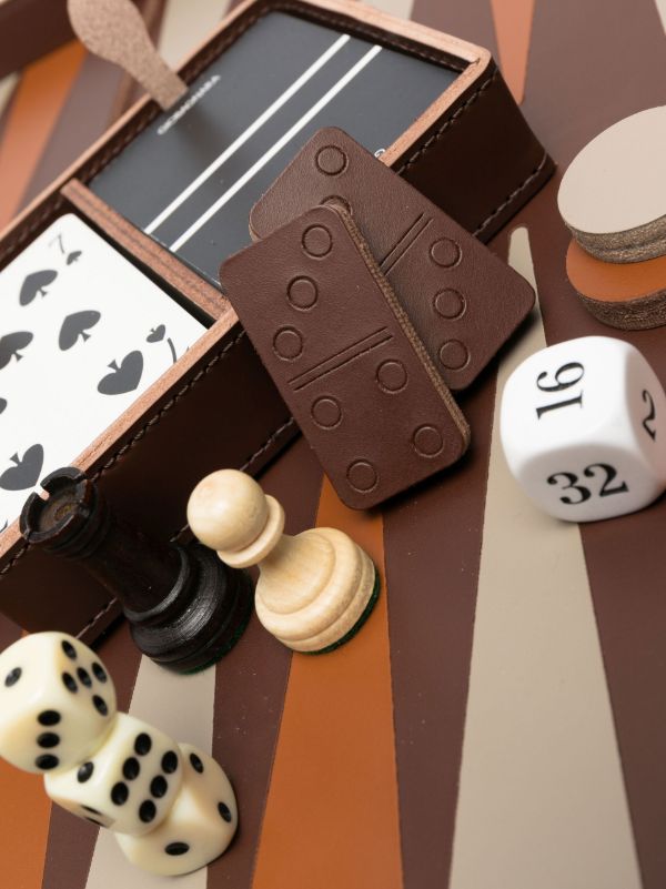 Browns Rabitti 1969 Brown Saddle-leather Sanremo Game Compendium | Browns Collectibles