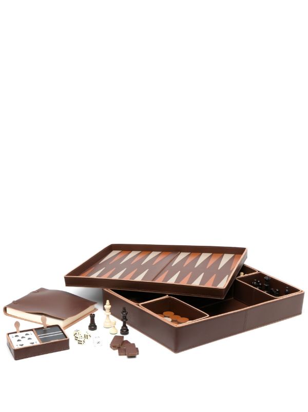 browns Rabitti 1969 brown Saddle-leather sanremo game compendium | Browns Collectibles